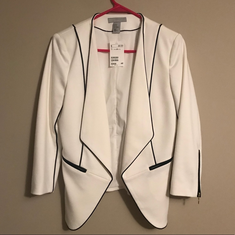 H&M White Women’s Blazer
